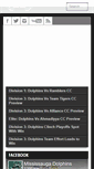 Mobile Screenshot of mississaugadolphinscricket.com